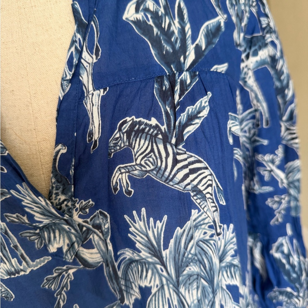 RARE Mary Marshmallow blue safari dress - Picture 2 of 10